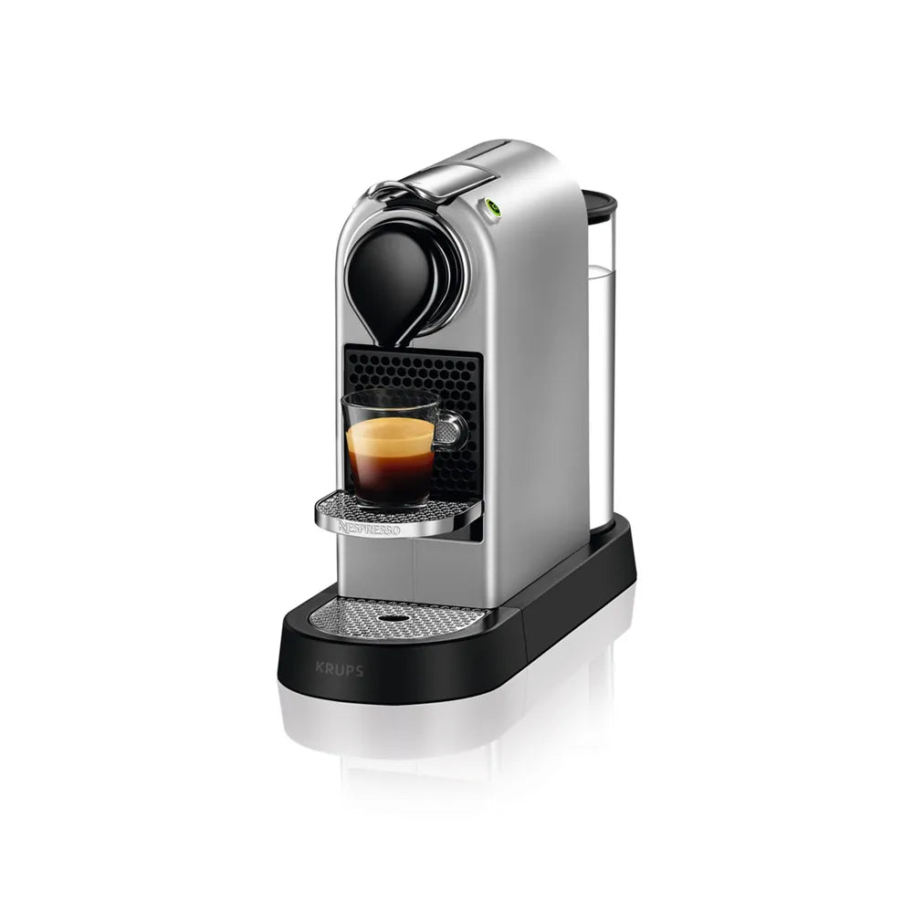 Nespresso Coffee Capsule Machine Krups XN761B CitiZ & Milk Silver