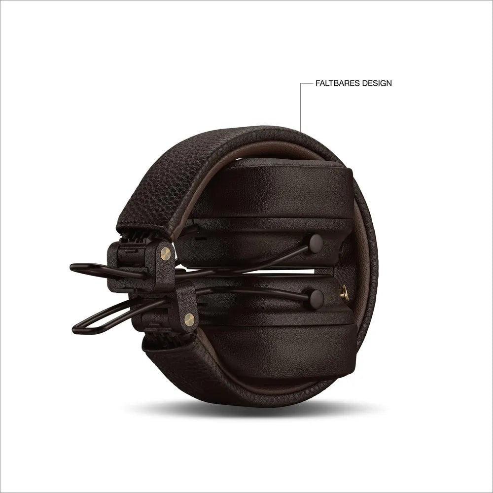 Marshall Major V On-Ear-Headphones Bluetooth braun