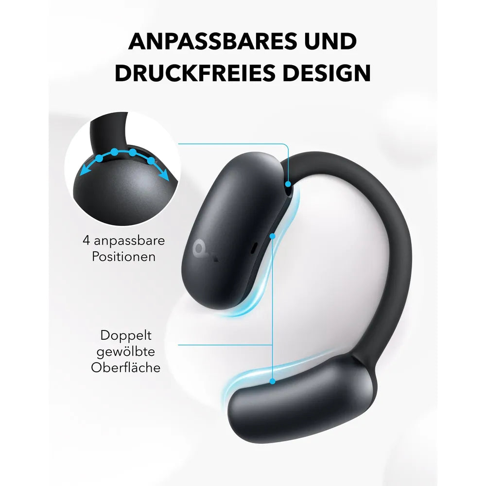 soandcore AeroFit 2 Bluetooth-Headphones black