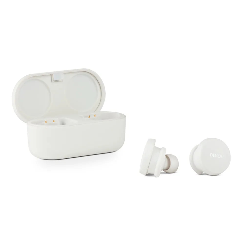 Denon PerL AH-C10PLWTEM True Wireless In-Ear-Headphones, white
