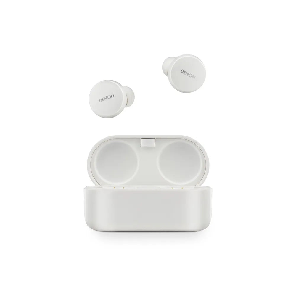 Denon PerL AH-C10PLWTEM True Wireless In-Ear-Headphones, white