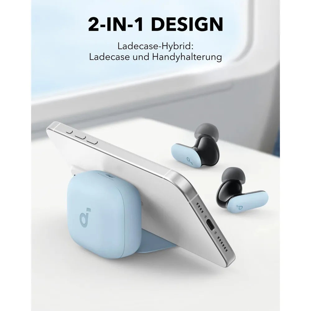 soandcore P30i v2 True Wireless Bluetooth-Headphones blue