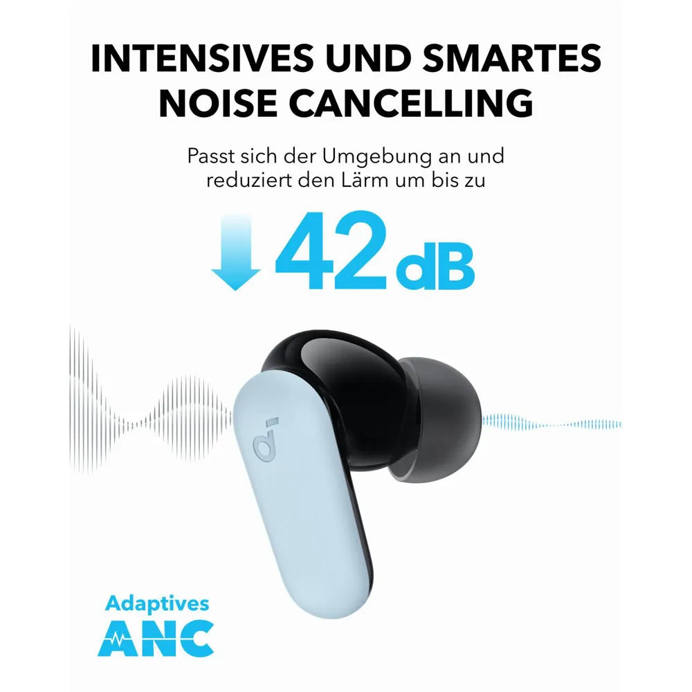 soandcore P30i v2 True Wireless Bluetooth-Headphones blue
