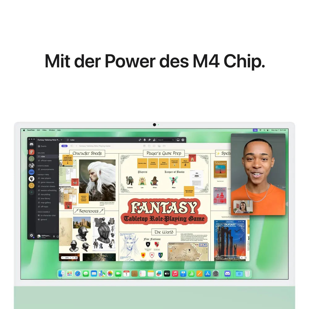 Apple iMac 24" Retina 4,5K 2024 M4/16/512GB 10C GPU Green NUM BTO