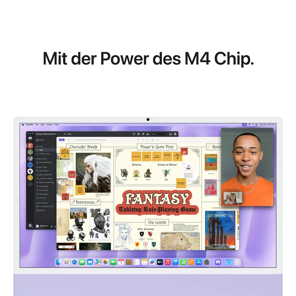 Apple iMac 24" Retina 4,5K 2024 M4/16/256GB 8C GPU Purple BTO