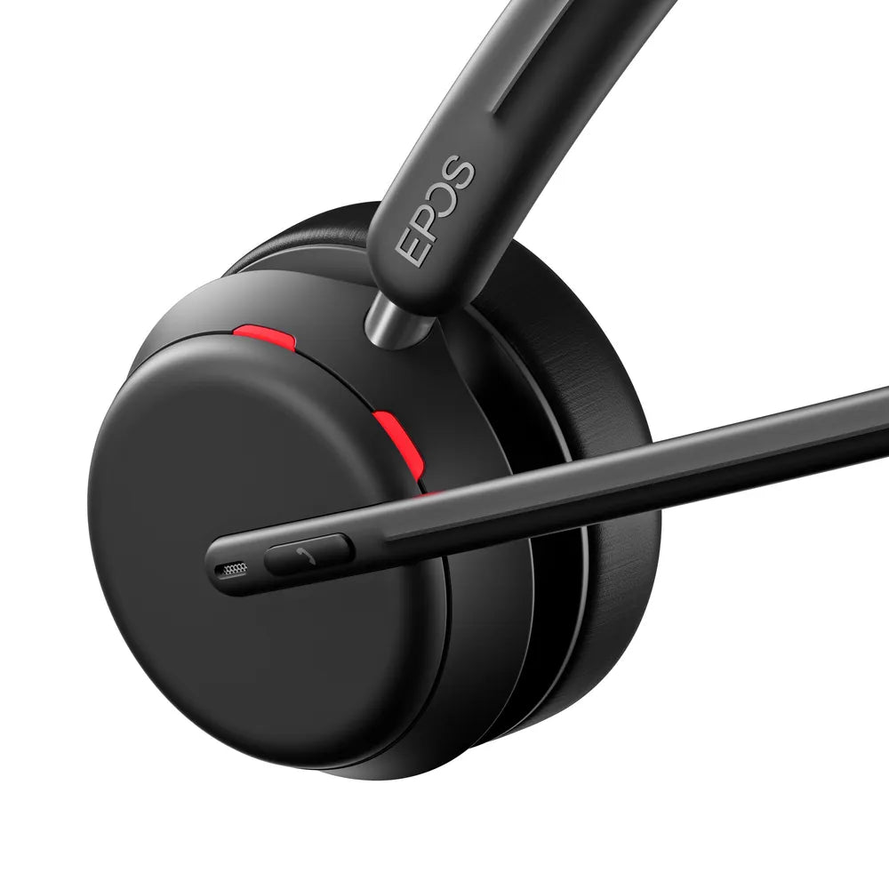 EPOS IMPACT 1030 Mono-Headset - UC-Version, Bluetooth (BTD 800a Adapter), BrainAdapt™-Technology, EPOS AI™