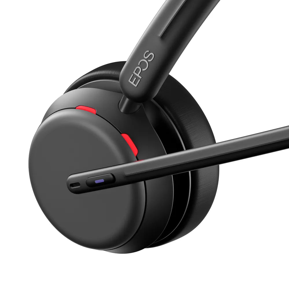 EPOS IMPACT 1060T ANC Stereo-Headset - MS-Teams-Version, Bluetooth (BTD 800a Adapter), BrainAdapt™-Technology, EPOS AI™, Adaptives Active Noise-Cancelling, without Ladestation