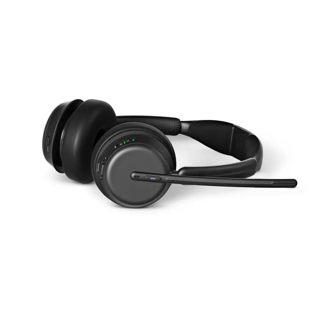 EPOS IMPACT 1060T ANC Stereo-Headset - MS-Teams-Version, Bluetooth (BTD 800a Adapter), BrainAdapt™-Technology, EPOS AI™, Adaptives Active Noise-Cancelling, without Ladestation