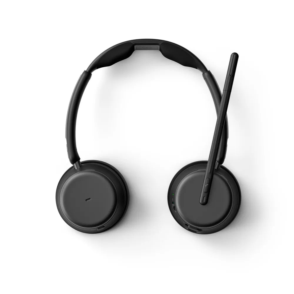 EPOS IMPACT 1060 ANC Stereo-Headset - UC-Version, Bluetooth (BTD 800a Adapter), BrainAdapt™-Technology, EPOS AI™, Adaptives Active Noise-Cancelling, without Ladestation
