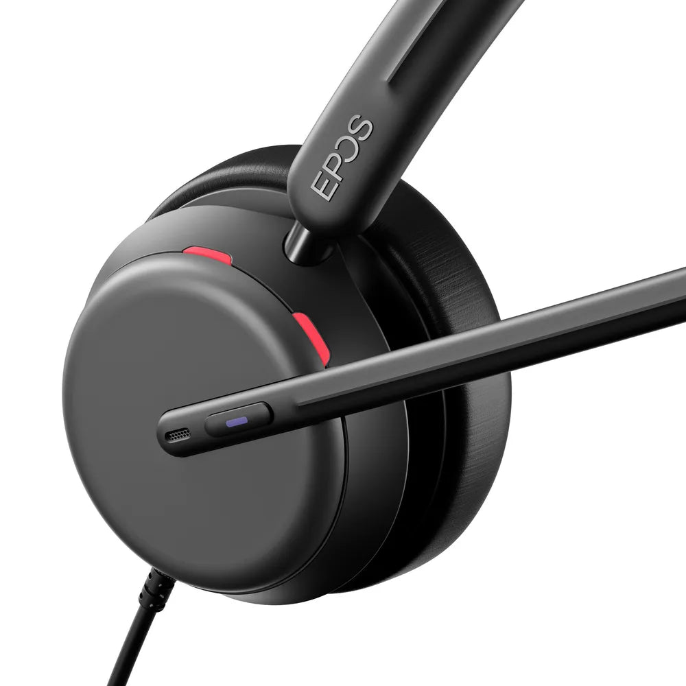 EPOS IMPACT 860T ANC Stereo-Headset - MS-Teams-Version, USB-C/-A, BrainAdapt™-Technology, EPOS AI™, Adaptives Active Noise-Cancelling
