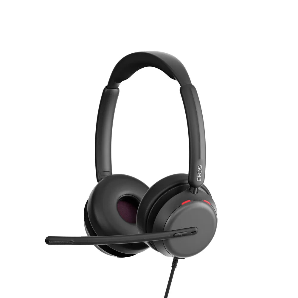 EPOS IMPACT 860 ANC Stereo-Headset - UC-Version, USB-C/-A, BrainAdapt™-Technology, EPOS AI™, Adaptives Active Noise-Cancelling