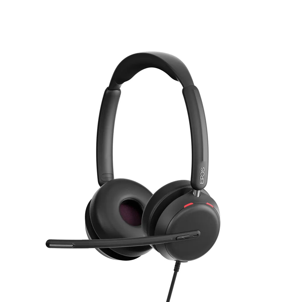 EPOS IMPACT 860 Stereo-Headset - UC-Version, USB-C/-A, BrainAdapt™-Technology, EPOS AI™