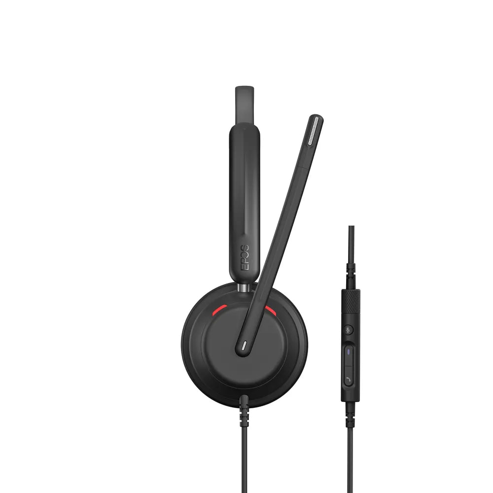 EPOS IMPACT 730T Mono-Headset - MS-Teams-Version, USB-C/-A incl.. Inline-Controller, BrainAdapt™-Technology, EPOS AI™, Ideal for Call Centers