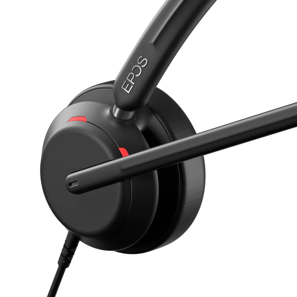 EPOS IMPACT 730 Mono-Headset - UC-Version, USB-C/-A incl.. Inline-Controller, BrainAdapt™-Technology, EPOS AI™, Ideal for Call Centers