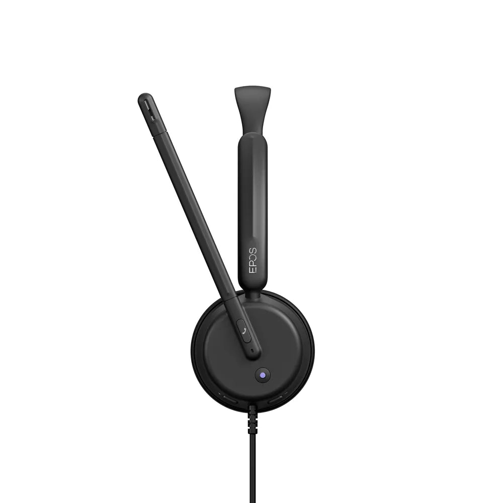 EPOS IMPACT 460T Stereo-Headset - MS-Teams-Version, USB-C/-A, EPOS ActiveGard®-Technology, Einseitiges Busylight, Lift-to-Mute Function, Stummschalt-LED am Microphone