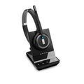 EPOS IMPACT SDW 5066T Stereo-DECT-Headset - MS-Teams-Version, Bluetooth (BTD 800 Adapter), EPOS ActiveGard®, Triple-Konnektivität, Noice Cancelling, Multi-Connect, incl.. Basisstation