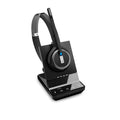 EPOS IMPACT SDW 5065 Stereo-DECT-Headset - UC-Version, EPOS ActiveGard®-Technology, Dual-Konnektivität, Noice Cancelling, Multi-Connect, incl.. Basisstation
