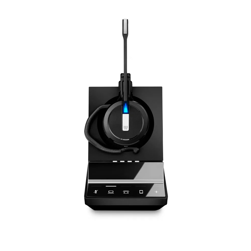 EPOS IMPACT SDW 5015 Mono-DECT-Headset - UC-Version, EPOS ActiveGard®-Technology, Dual-Konnektivität, Noice Cancelling, Multi-Connect, incl.. Basisstation
