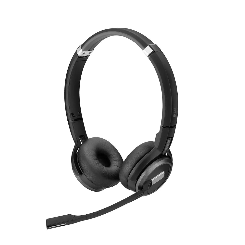 EPOS IMPACT SDW 5063T Stereo-DECT-Headset - MS-Teams-Version, EPOS ActiveGard®, Single-Konnektivität, Noice Cancelling, Multi-Connect, incl.. Basisstation