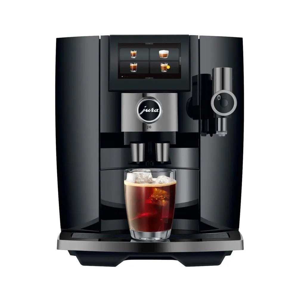 JURA J10 Piano Black (EA) Automatic Coffee Machine