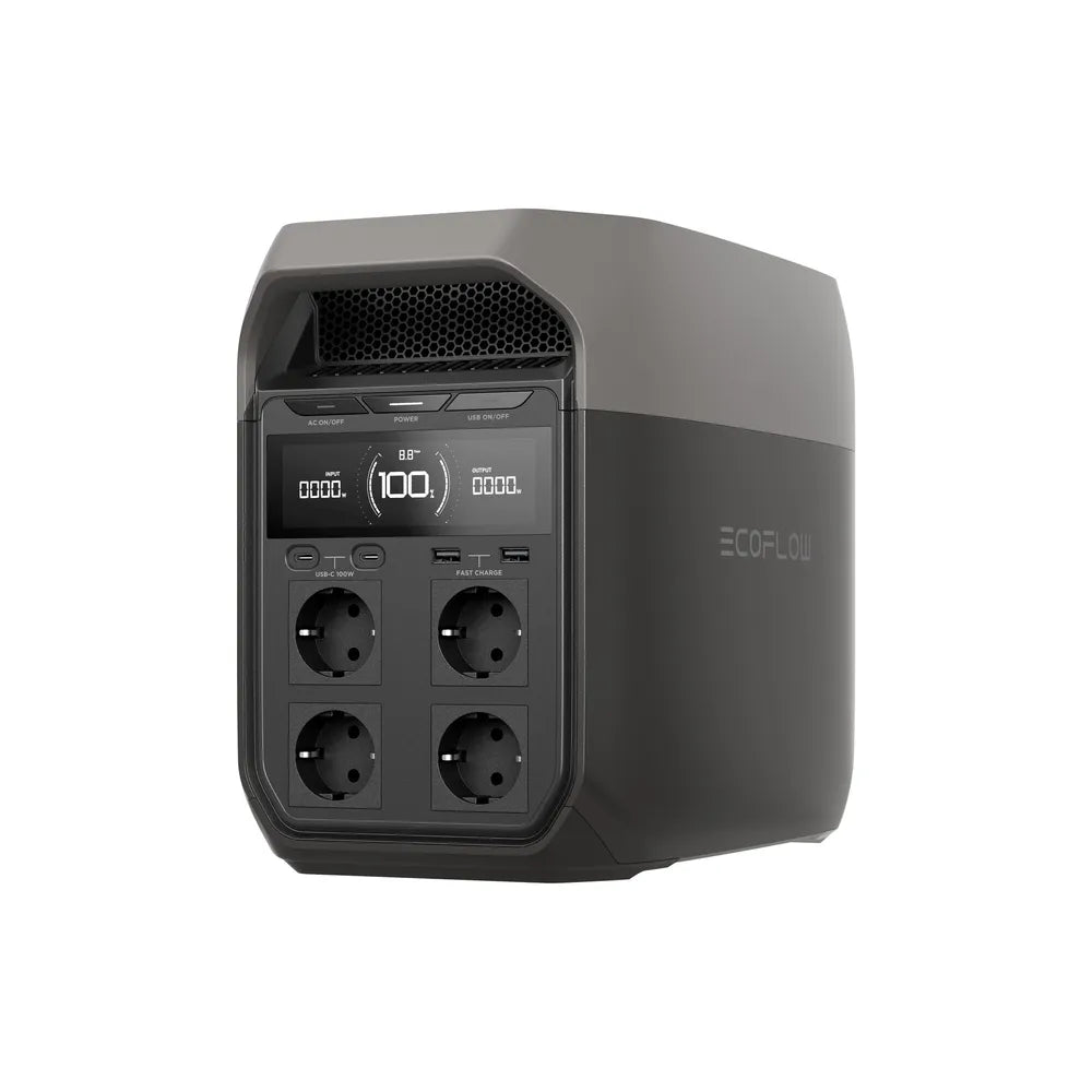 ECOFLOW Delta 3 - Portable Powerstation 1024Wh|1800W (0% VAT. gem. § 12 Abs. 3 VAT law)