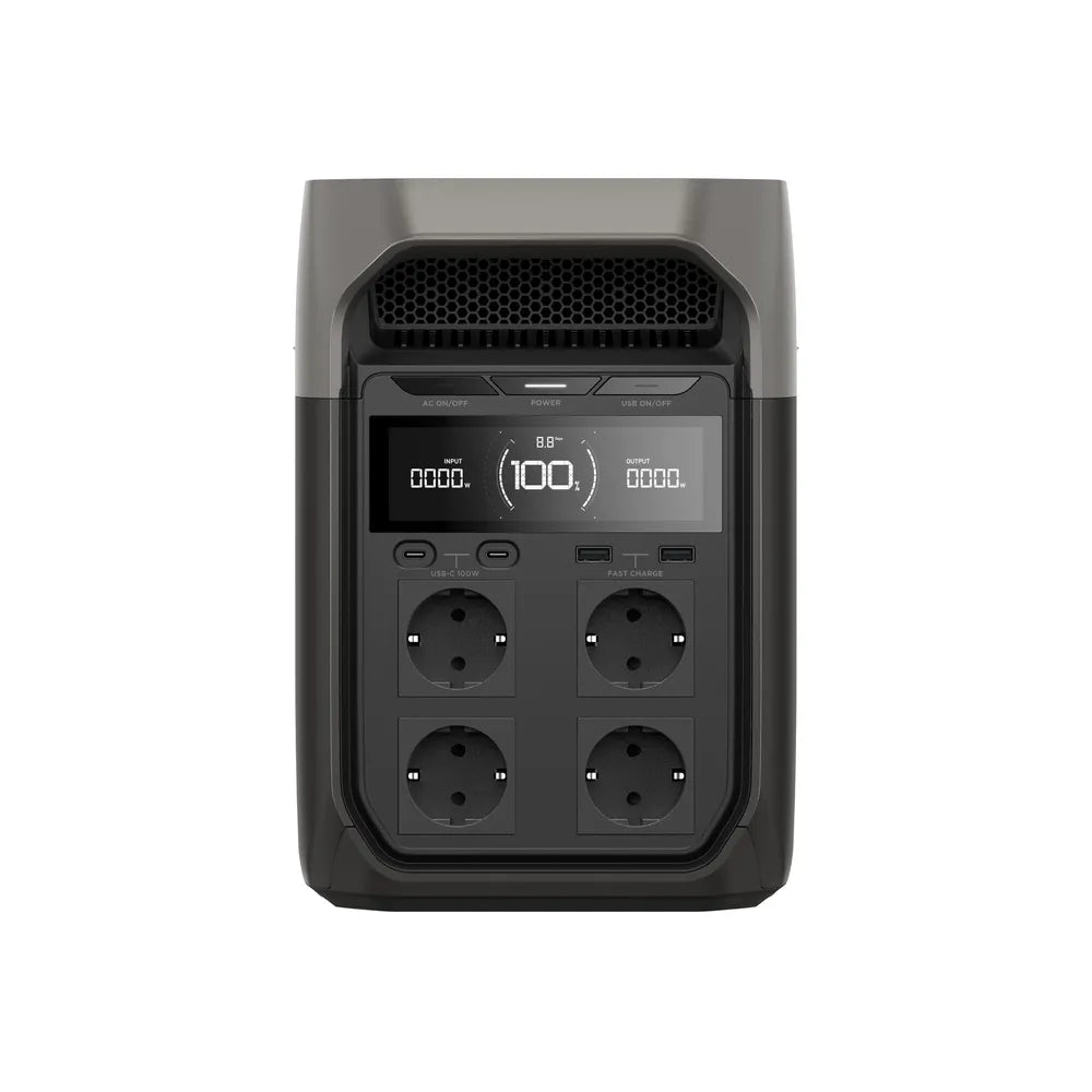 ECOFLOW Delta 3 - Portable Powerstation 1024Wh|1800W (0% VAT. gem. § 12 Abs. 3 VAT law)