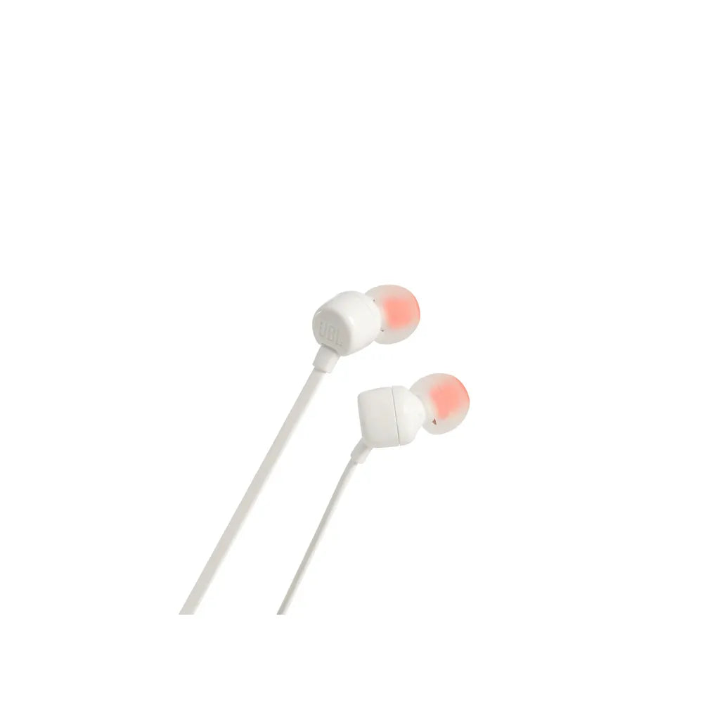 JBL T110 white - In Ear-Headphones with Microphone