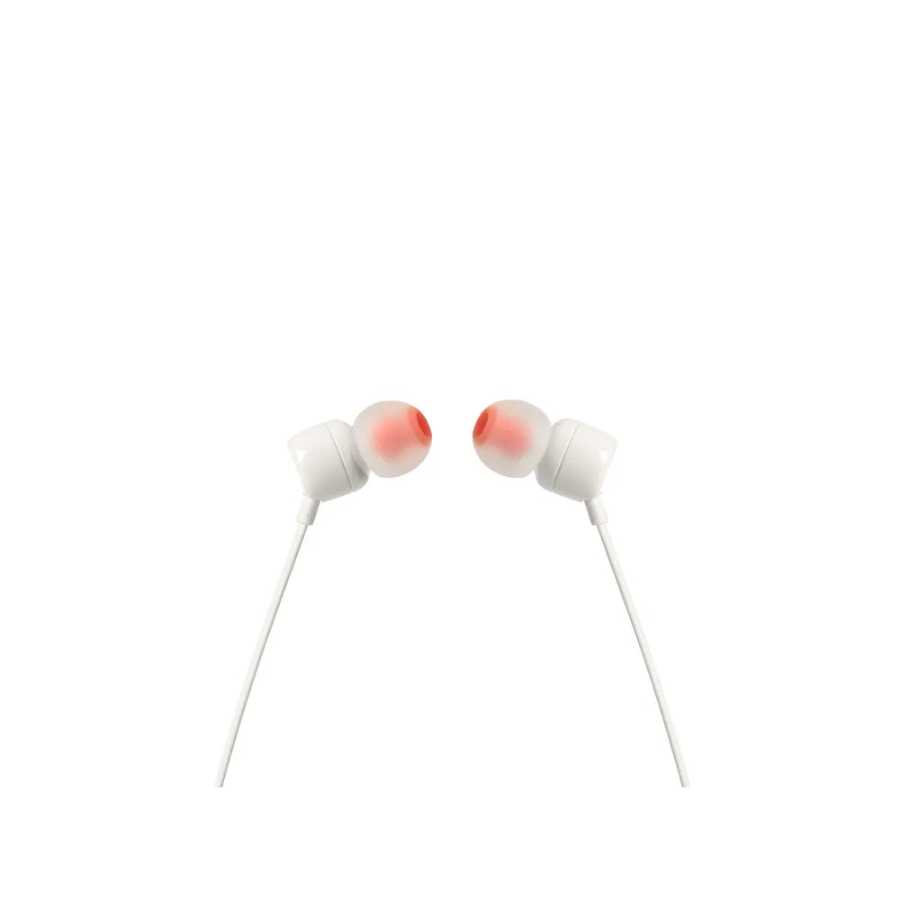 JBL T110 white - In Ear-Headphones with Microphone