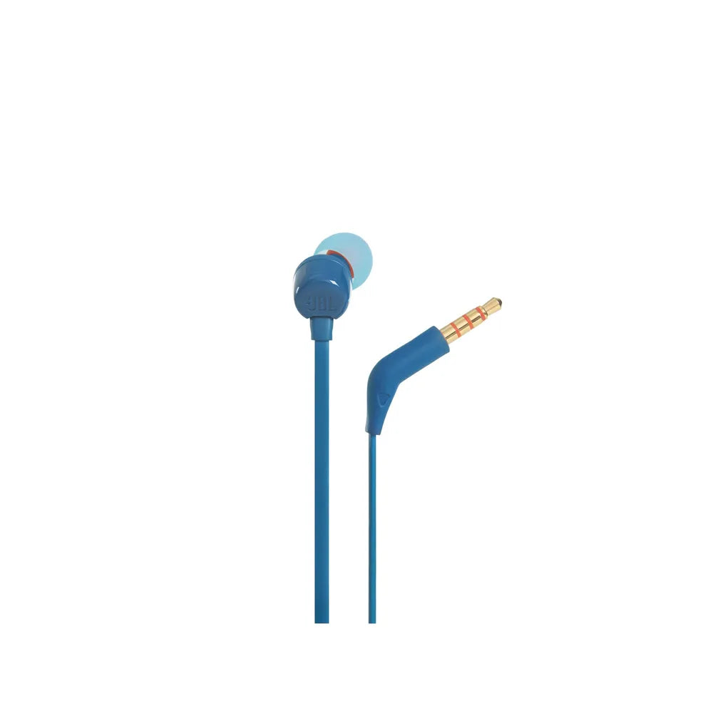 JBL T110 blue - In Ear-Headphones with Microphone