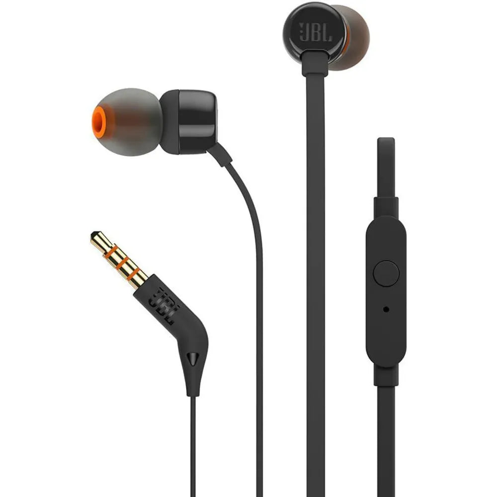 JBL Tune 160 black - In Ear-Headphones with Microphone 3,5mm Klinkenstecker