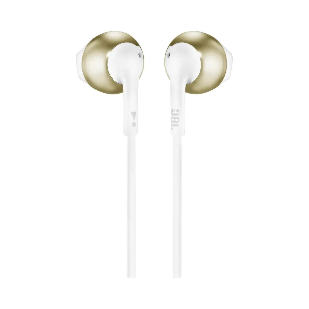 JBL T205 Champagner - In Ear-Headphones with Microphone