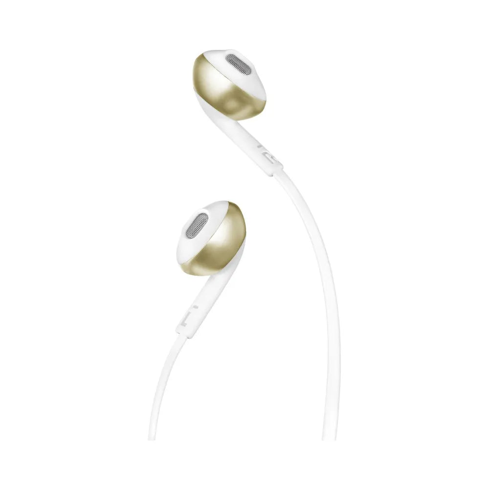 JBL T205 Champagner - In Ear-Headphones with Microphone