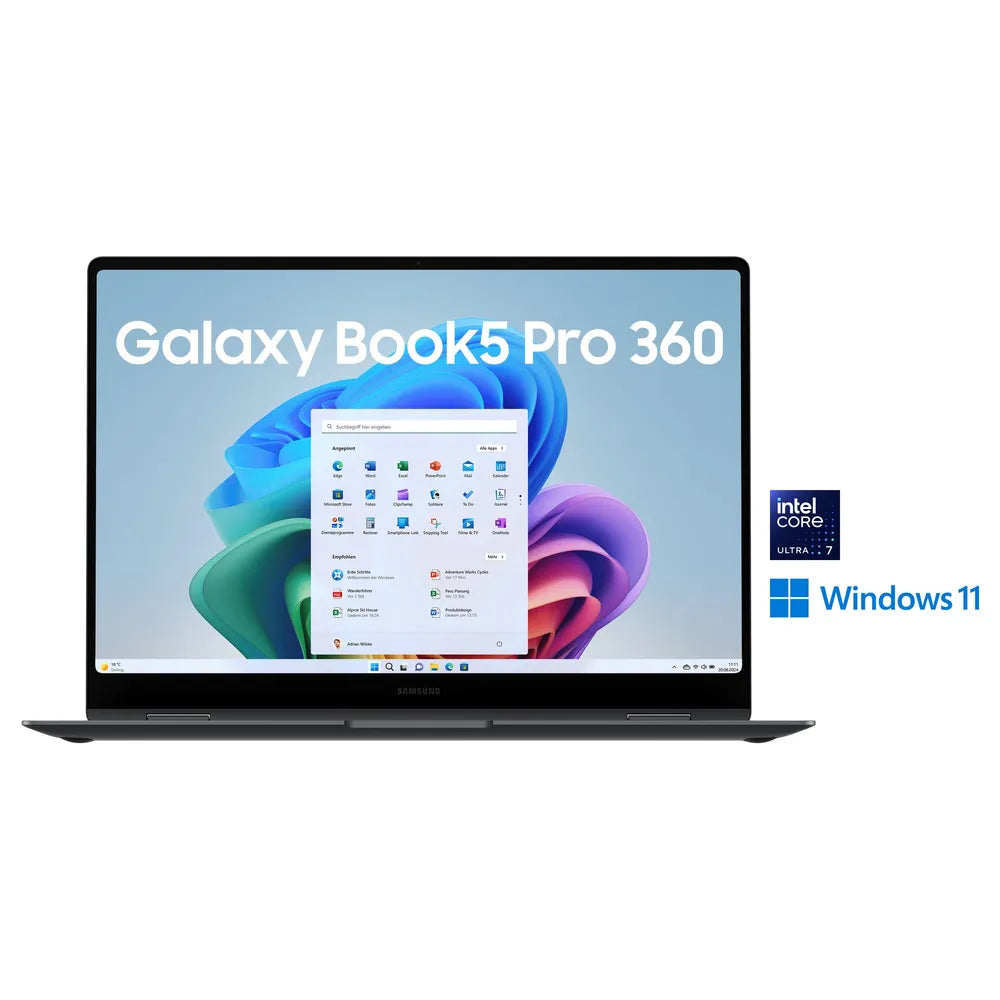 SAMSUNG Galaxy Book5 Pro 360 16" AMOLED Ultra 7 258V 32GB/1TB SSD Win11 Copilot+PC