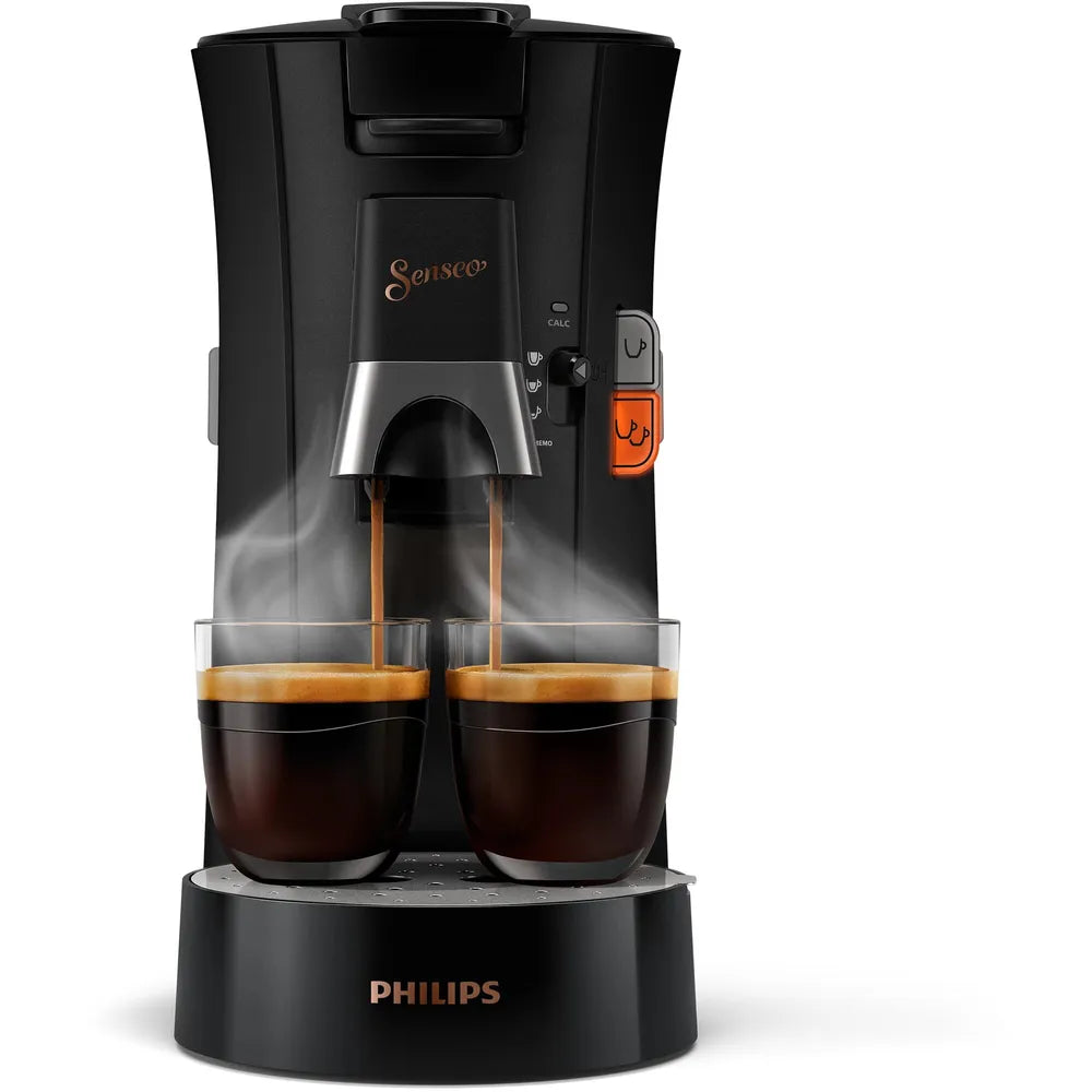 Philips CSA240/60 SENSEO Select Kaffeepadmaschine, tiefblack