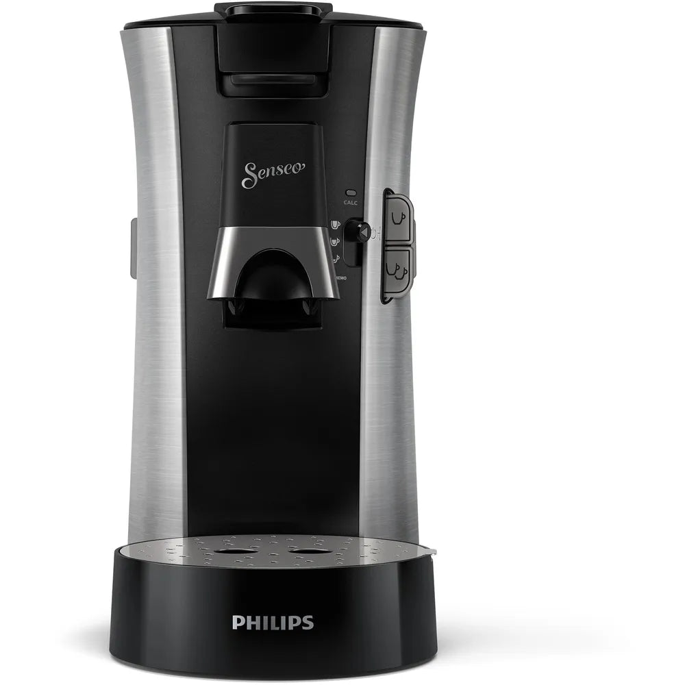 Philips CSA250/10 SENSEO Select Kaffeepadmaschine, black/gebürstetes Metall