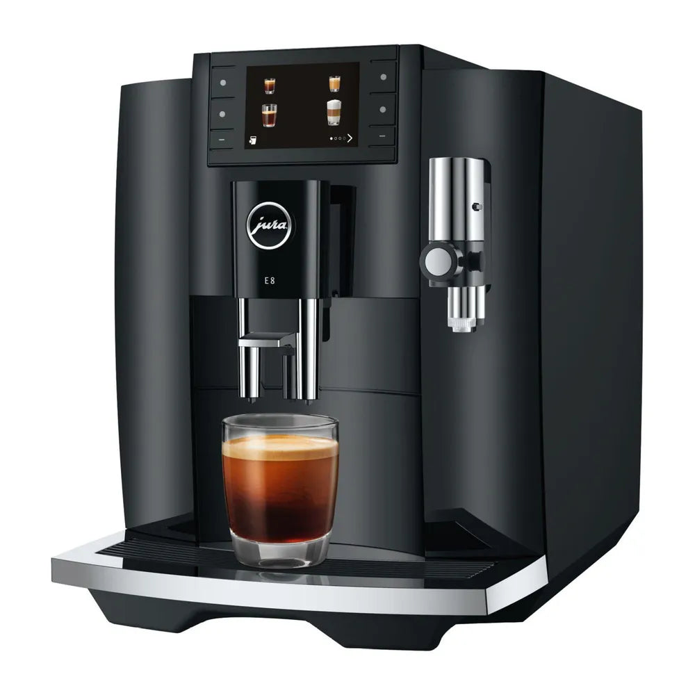 JURA E8 Piano Black (EC) Automatic Coffee Machine