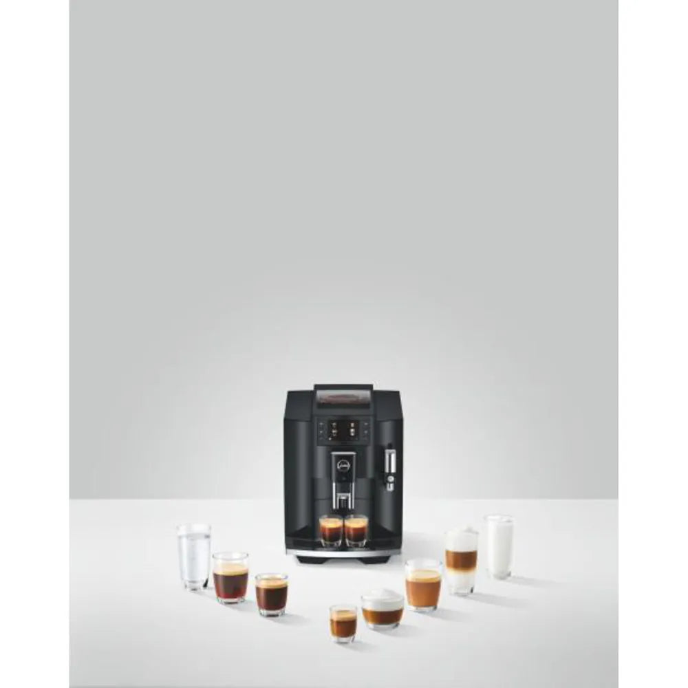JURA E8 Piano Black (EC) Automatic Coffee Machine