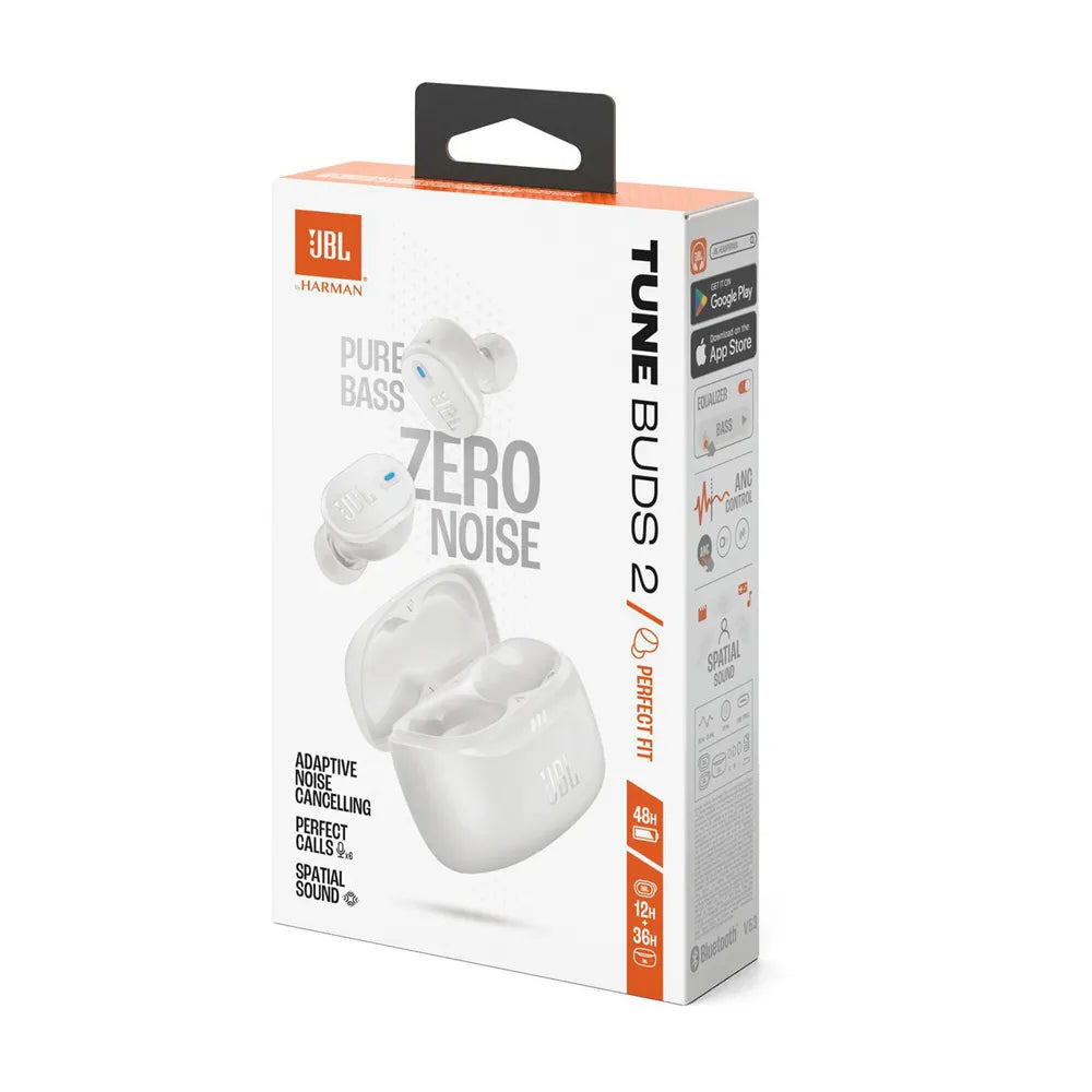 JBL Tune Buds 2 ANC True wireless Bluetooth In-Ear Headphones white