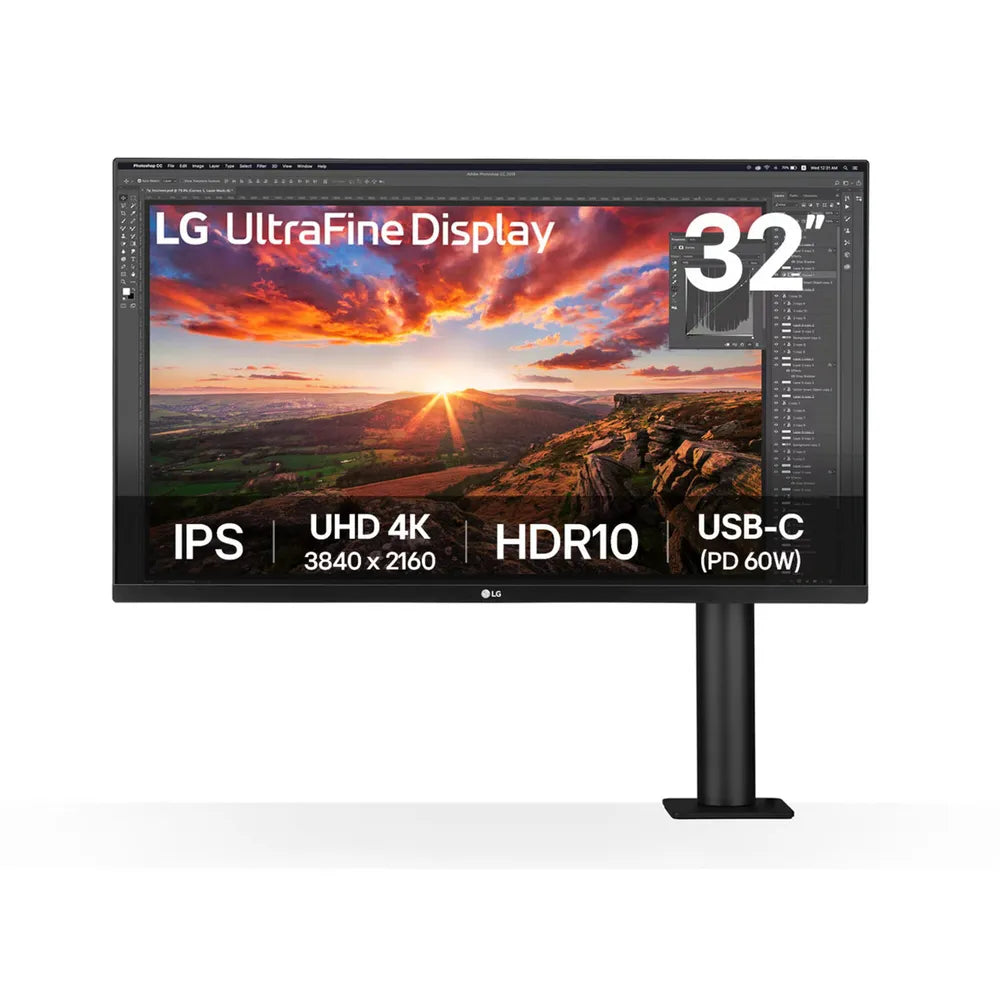 LG UltraFine 32UN880K-B 31.5 inch 4K (UHD) IPS LED 16:9 60 Hz Monitor