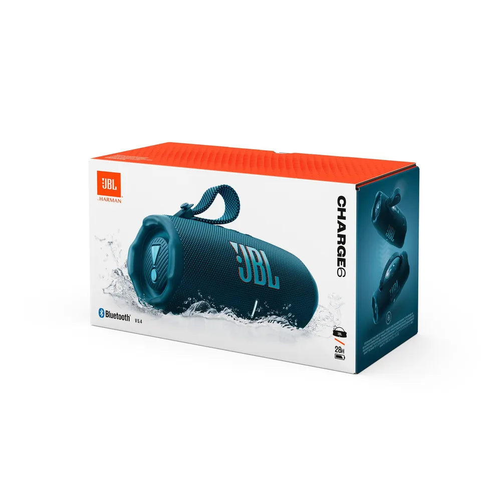 JBL Charge 6 Portable Bluetooth-Speaker blue