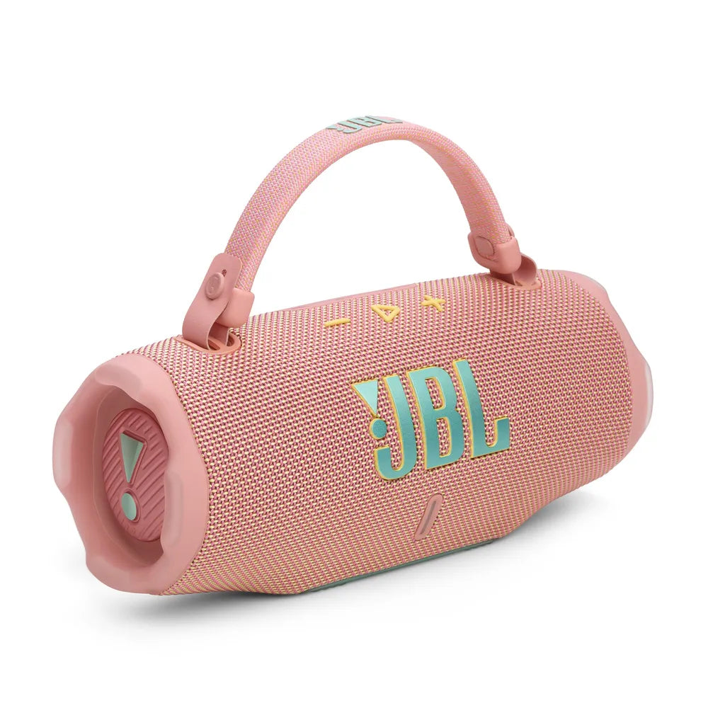 JBL Charge 6 Portable Bluetooth-Speaker pink