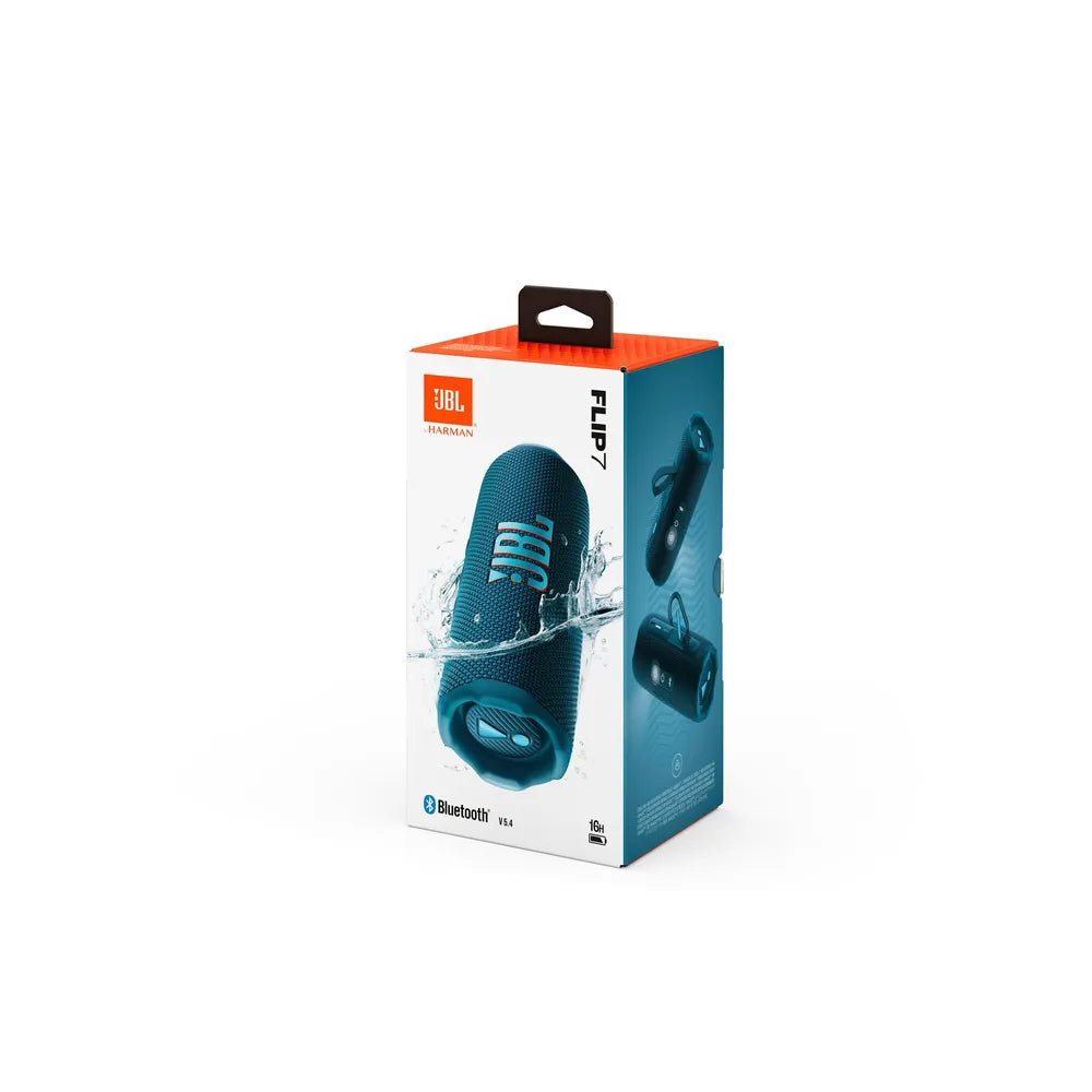 JBL Flip 7 Bluetooth Speaker waterproof with Battery blue