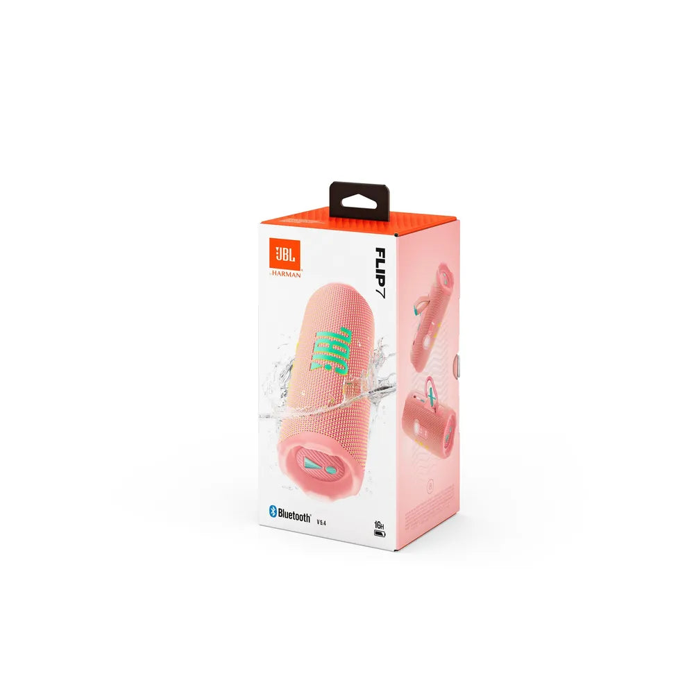 JBL Flip 7 Bluetooth Speaker waterproof with Battery pink