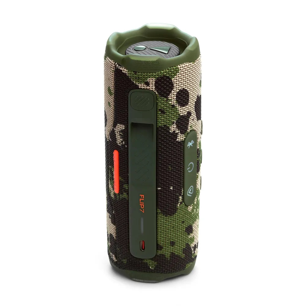 JBL Flip 7 Bluetooth Speaker waterproof with Battery flecktarn