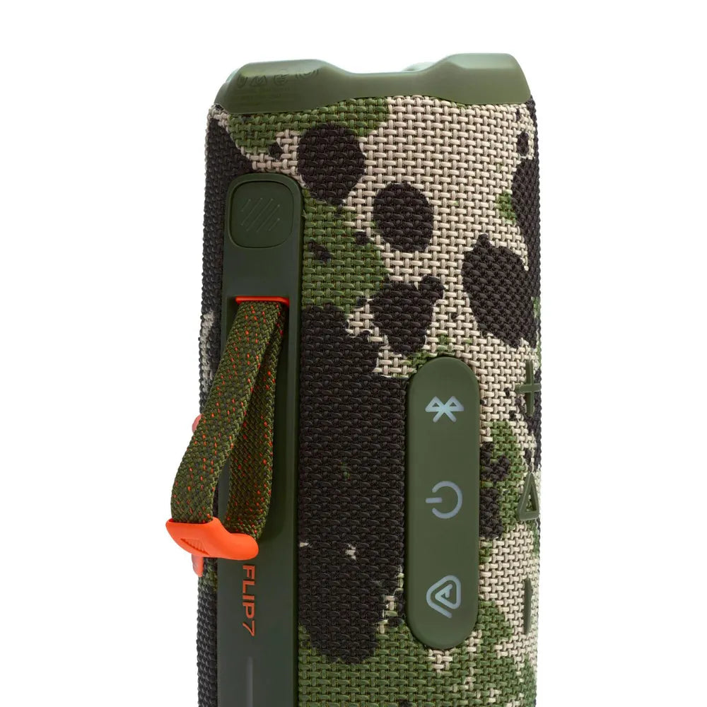 JBL Flip 7 Bluetooth Speaker waterproof with Battery flecktarn