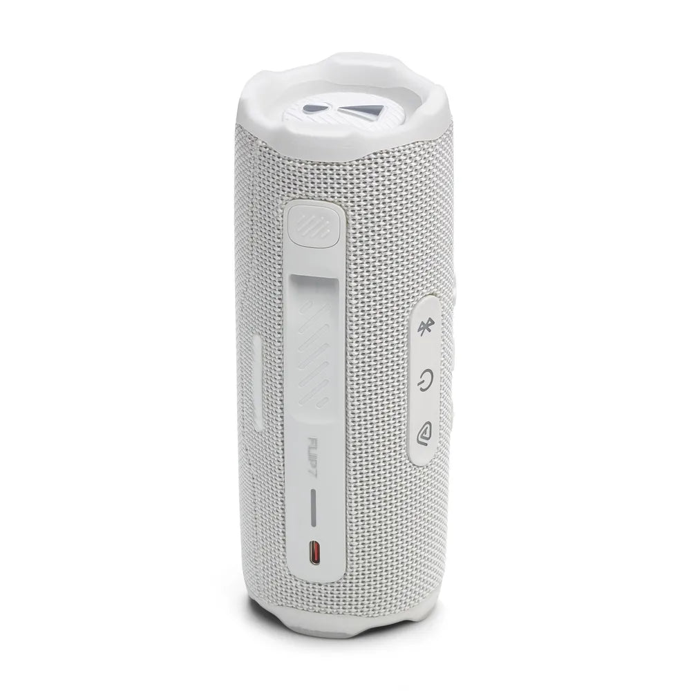 JBL Flip 7 Bluetooth Speaker waterproof with Battery white