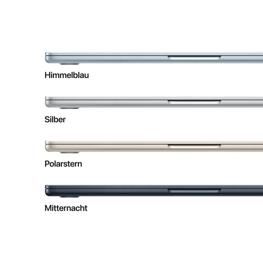 Apple MacBook Air 13,6" 2025 M4/16/512GB SSD 10C GPU Polarstern MW103D/A