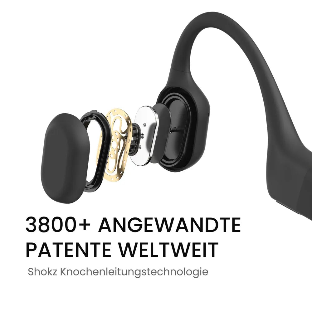Shokz OpenRun USB-C Sportkopfhörer black