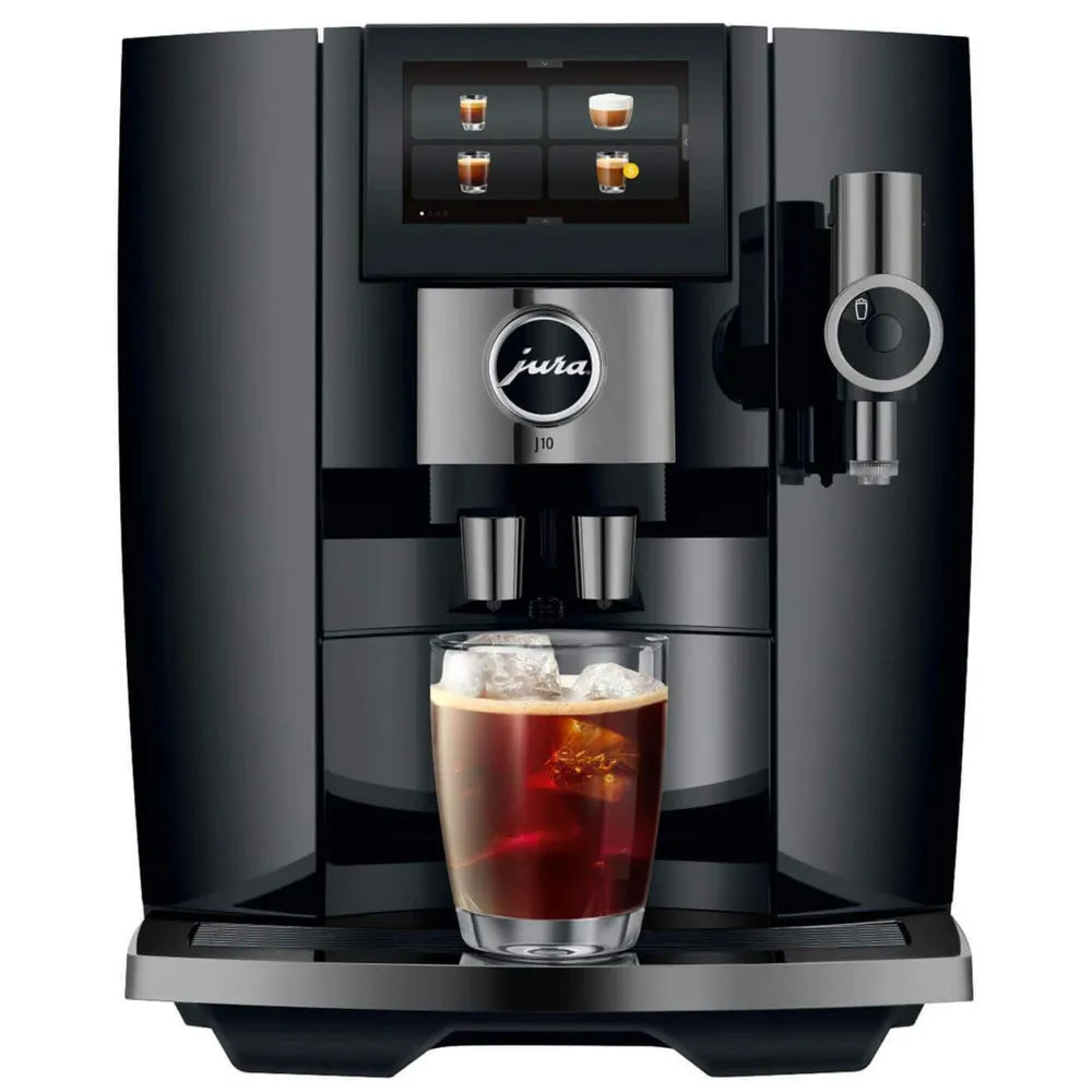 JURA J10 Piano Black (EA) Automatic Coffee Machine