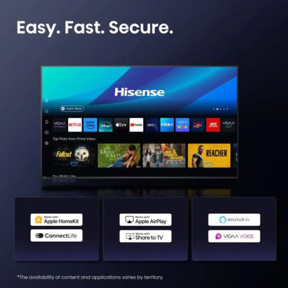 Hisense 55U7Q 139cm 55" UHD Mini LED Smart TV TV